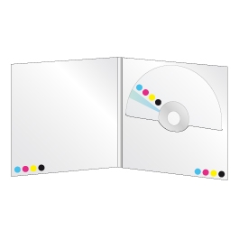 100 CD en digifile 2 volets 1CD