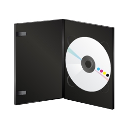 DVD en boitier Amaray noir sans livret