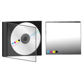 Boitier cristal plateau noir + Livret