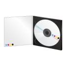 Digipack 2 volets plateau noir sans livret