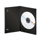 DVD en boitier Amaray noir sans livret