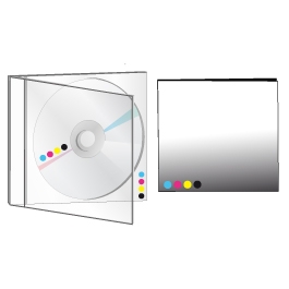 Boitier cristal plateau transparent + Livret